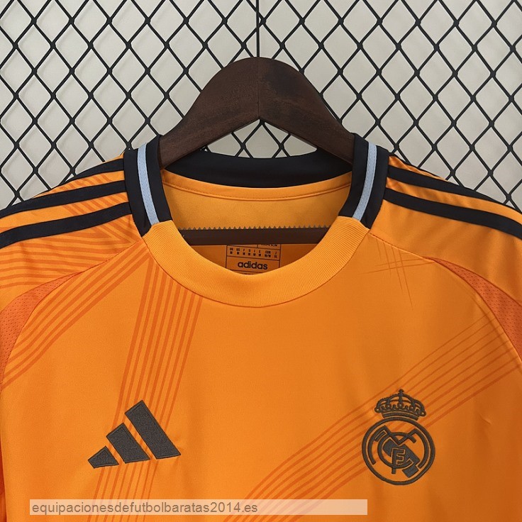Nuevo Tailandia 2ª Camiseta Real Madrid 24/25 Naranja Baratas